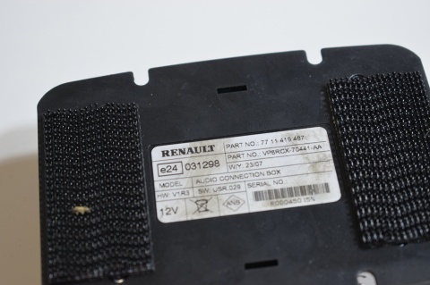 ŁĄCZE MULTIMEDIALNE RENAULT CLIO TWINGO 7711419487