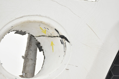 ZDERZAK PRZEDNI PRZÓD DACIA SANDERO I