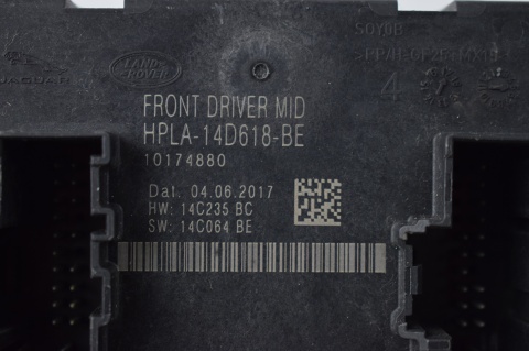 MODUŁ STEROWNIK DRZWI LEWY PRZÓD JAGUAR XE