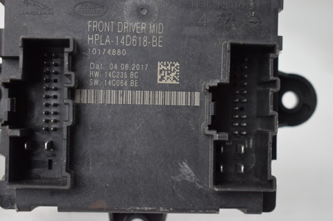 MODUŁ STEROWNIK DRZWI LEWY PRZÓD JAGUAR XE