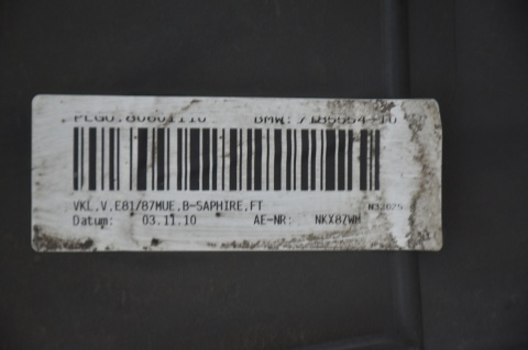 ZDERZAK PRZEDNI PRZÓD BMW 1 E87 E81 LIFT 475/9